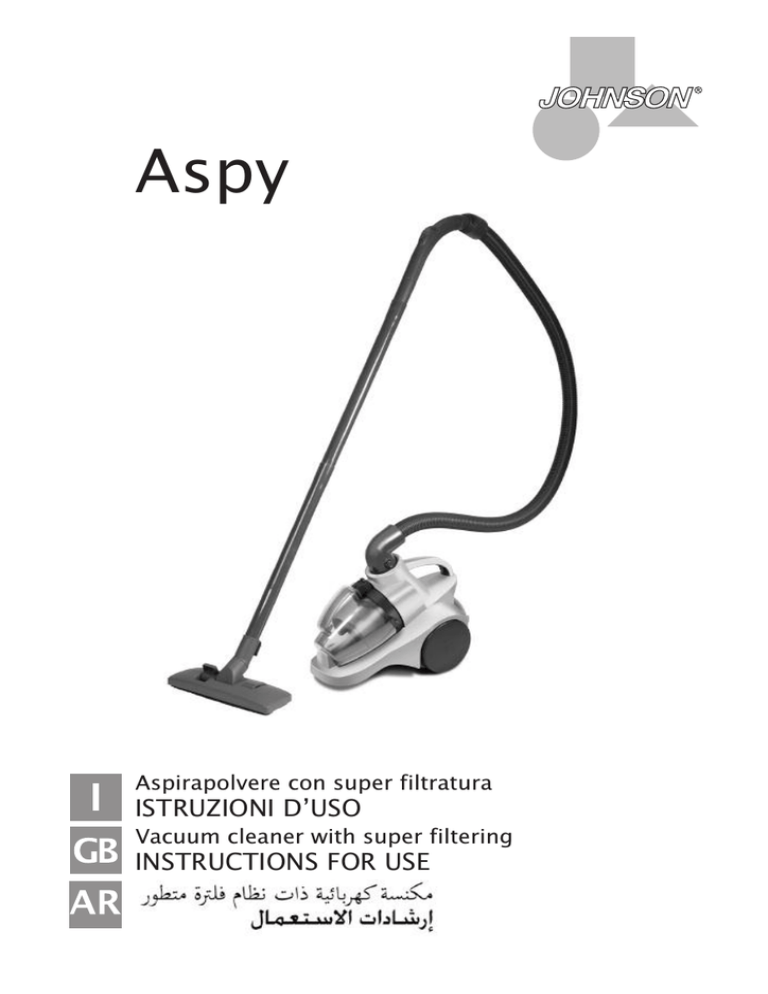 ISTRUZIONI D`USO INSTRUCTIONS FOR USE ISTRUZIONI D`USO INSTRUCTIONS FOR USE