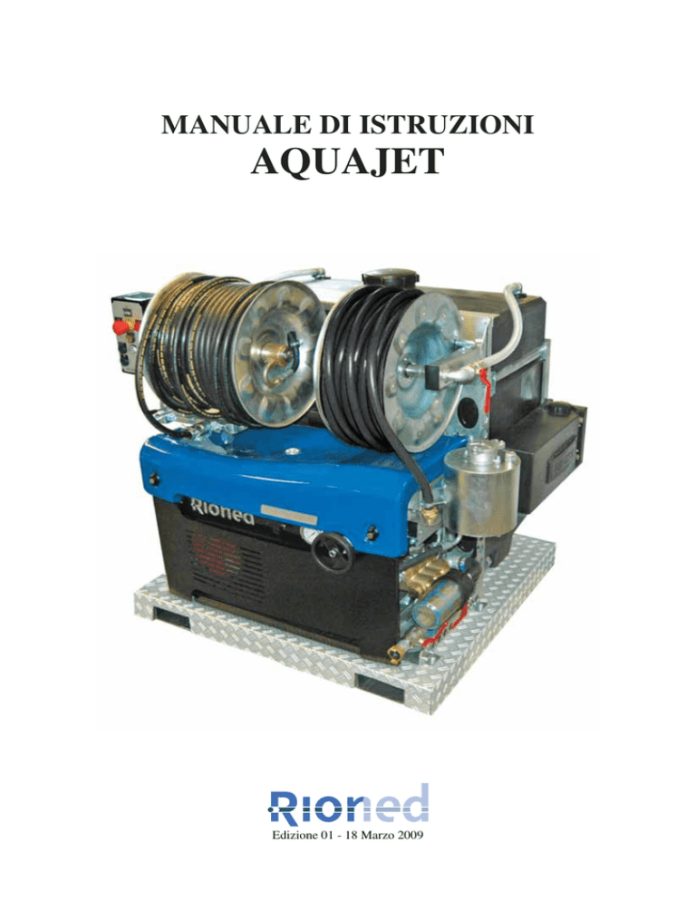 manuale di istruzioni aquajet manuale di istruzioni aquajet