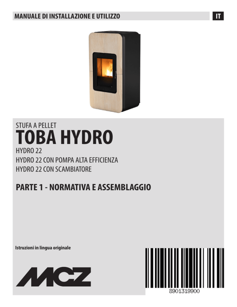 TOBA HYDRO - MCZ GROUP SpA TOBA HYDRO - MCZ GROUP SpA