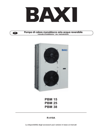 Manuale PBM 15-38 Manuale PBM 15-38