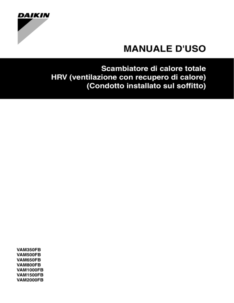 MANUALE D`USO MANUALE D`USO