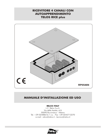 Relco TELOS RICE plus Relco TELOS RICE plus