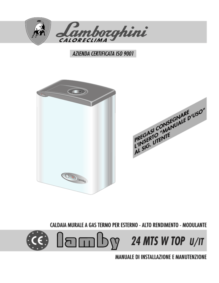 24 MTS W TOP U/IT - Lamborghini Calor 24 MTS W TOP U/IT - Lamborghini Calor