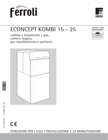FERROLI ECONCEPT KOMBI 15 - 25 FERROLI ECONCEPT KOMBI 15 - 25
