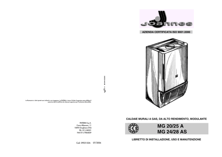 MG 20/25 A MG 24/28 AS MG 20/25 A MG 24/28 AS