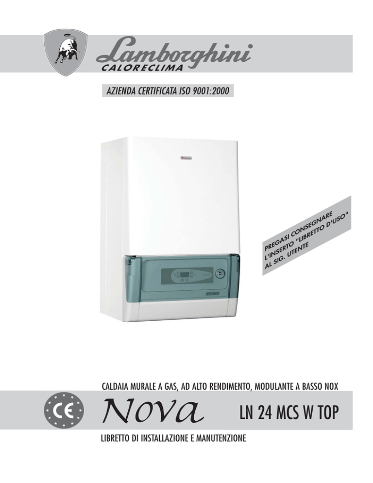 LN 24 MCS W TOP - Lamborghini Calor LN 24 MCS W TOP - Lamborghini Calor