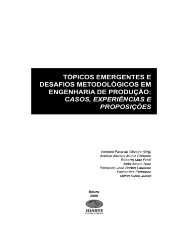 casos, experiências e proposições casos, experiências e proposições