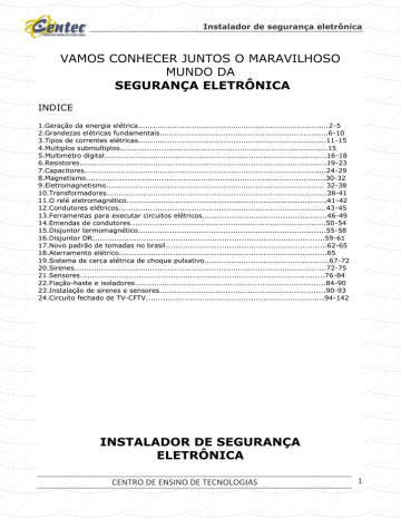 Instalador de segurança eletrônica Instalador de segurança eletrônica