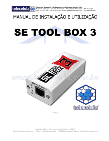 Manual de Utilização DREAM BOX Manual de Utilização DREAM BOX