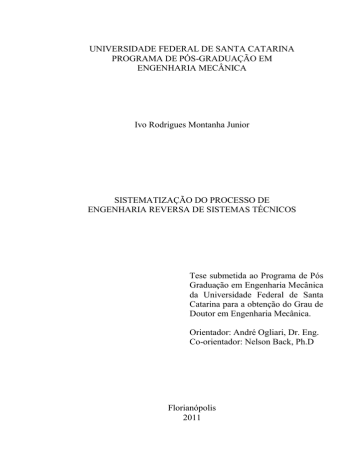 Tese Ivo UFSC - plano de ensino Tese Ivo UFSC - plano de ensino