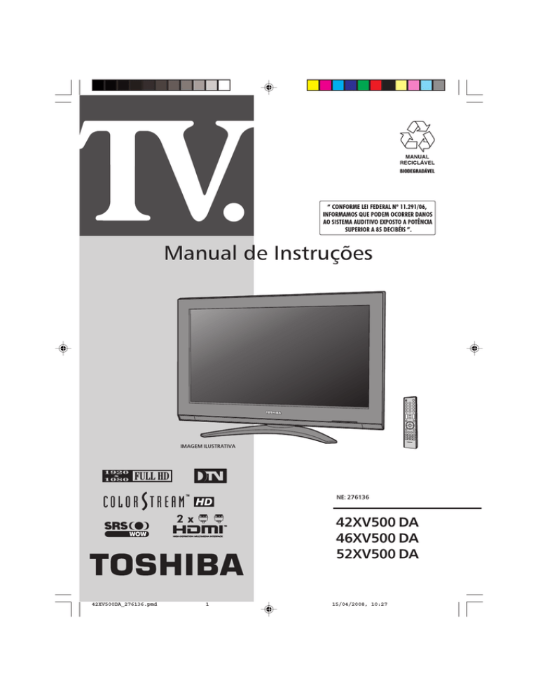 Manual de Instruções Manual de Instruções