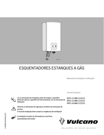 ESQUENTADORES ESTANQUES A GÁS ESQUENTADORES ESTANQUES A GÁS