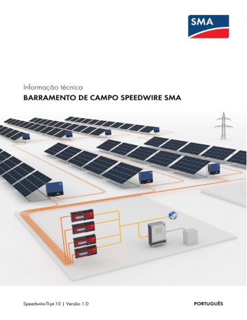 BARRAMENTO DE CAMPO SPEEDWIRE SMA BARRAMENTO DE CAMPO SPEEDWIRE SMA