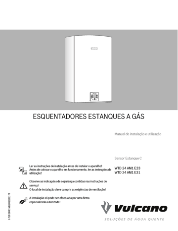 ESQUENTADORES ESTANQUES A GÁS ESQUENTADORES ESTANQUES A GÁS