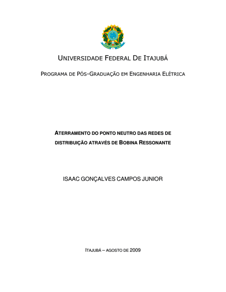 universidade federal de itajubá isaac gonçalves campos junior universidade federal de itajubá isaac gonçalves campos junior
