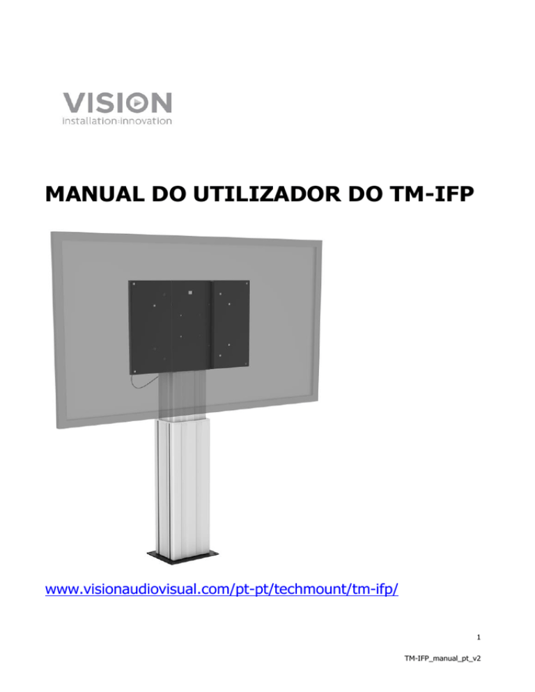MANUAL DO UTILIZADOR DO TM-IFP MANUAL DO UTILIZADOR DO TM-IFP