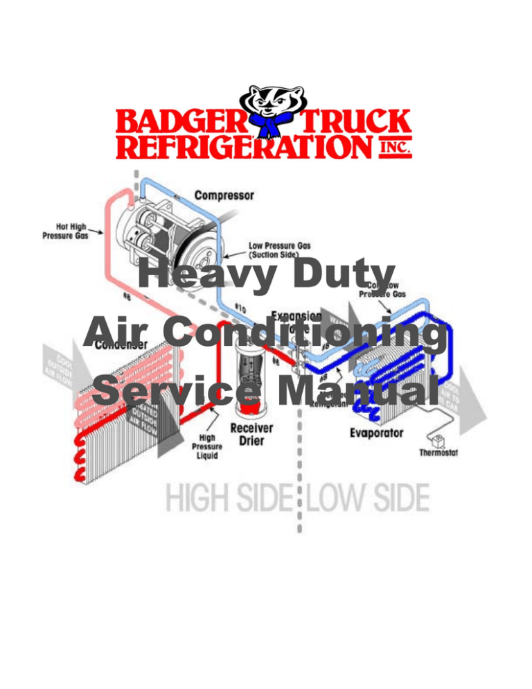Heavy Duty Air Conditioning Service Manual Heavy Duty Air Conditioning Service Manual