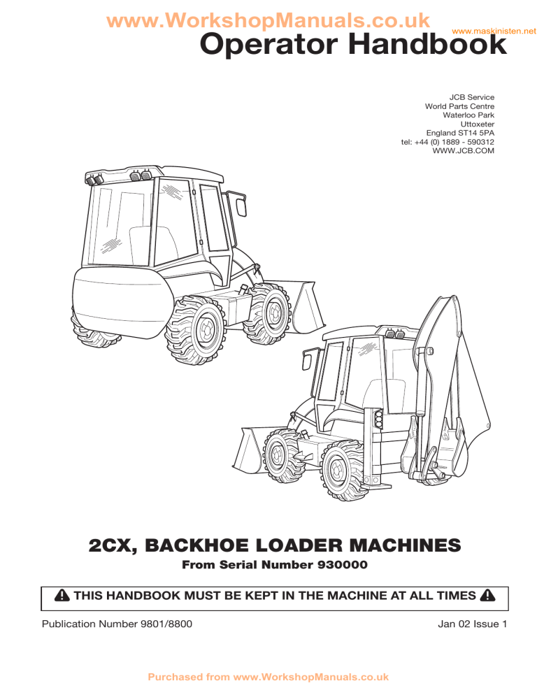Operator Handbook Operator Handbook