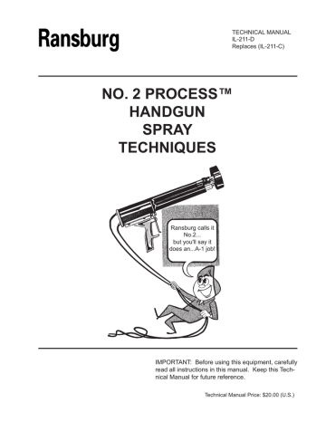 NO. 2 Spray Techniques (Serv. Man. IL-211-D) NO. 2 Spray Techniques (Serv. Man. IL-211-D)
