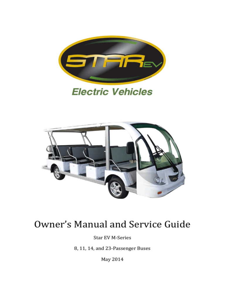 View the User Manual - Star Electric Vehicles View the User Manual - Star Electric Vehicles