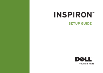 Dell 1525 - Inspiron - Pentium Dual Core 1.86 GHz Setup Manual | Manualzz