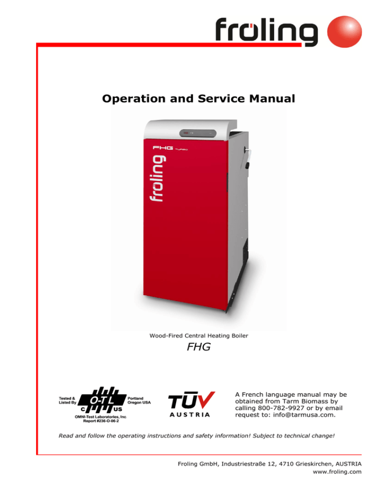 FHG Operation Manual FHG Operation Manual