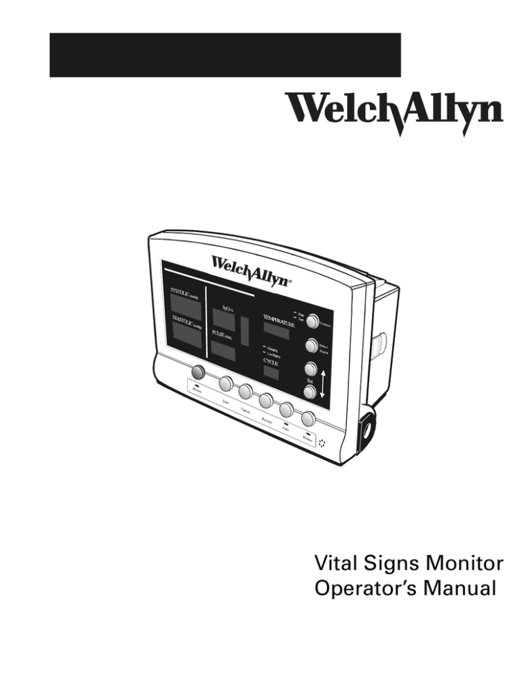 VSM 52000 Monitor User Manual VSM 52000 Monitor User Manual