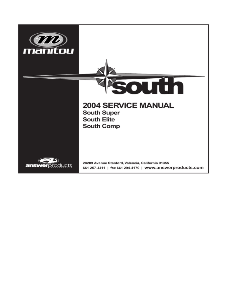 Answer 2004 South Service Manual Answer 2004 South Service Manual