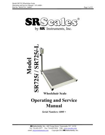 Manual - SR Instruments, Inc. Manual - SR Instruments, Inc.