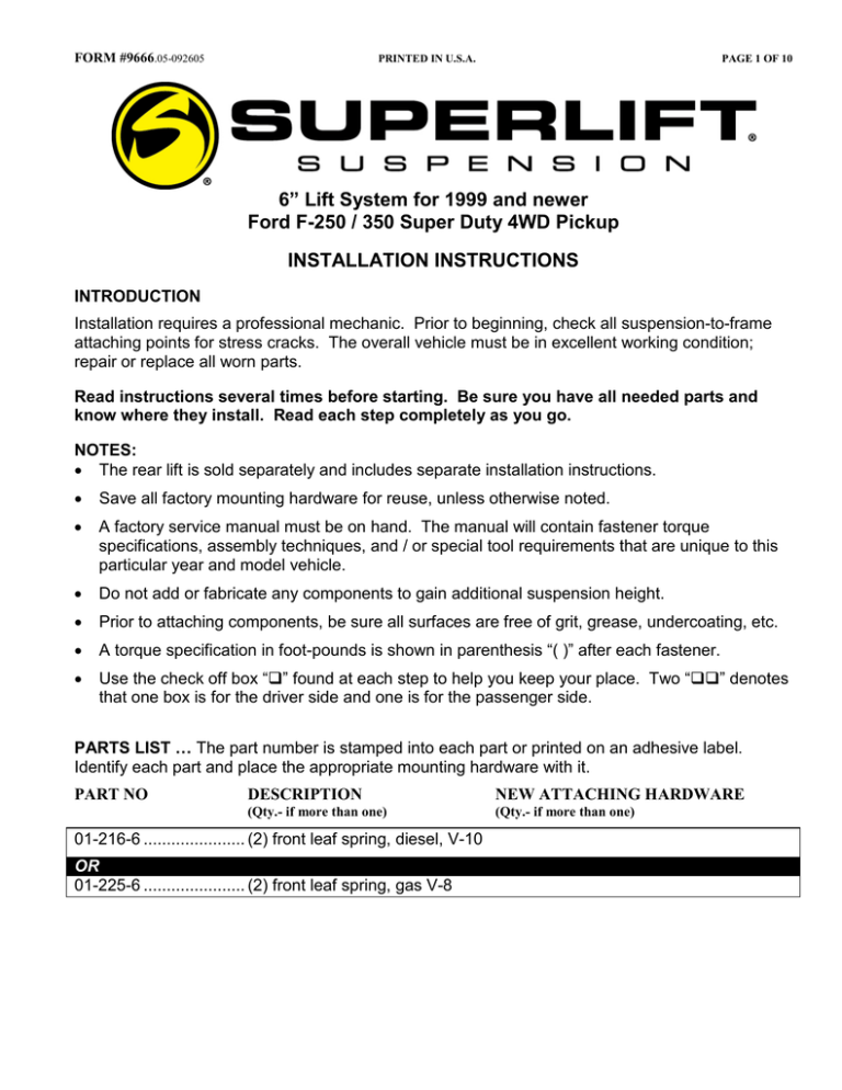 K618 Instructions K618 Instructions