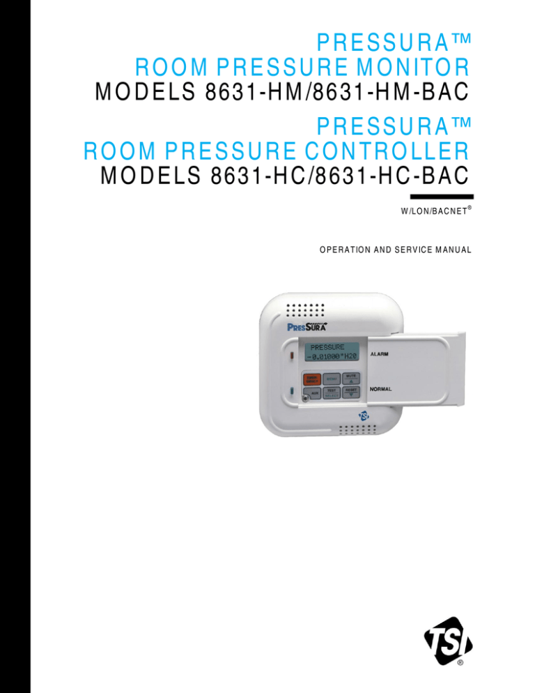 Models 8631-HM, 8631-HM-BAC, 8631-HC, 8631-HC-BAC Models 8631-HM, 8631-HM-BAC, 8631-HC, 8631-HC-BAC