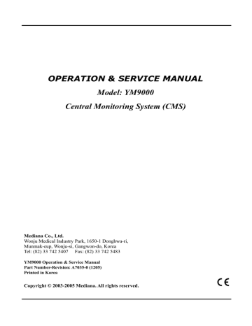INSTALLATION & OPERATOR`S MANUAL INSTALLATION & OPERATOR`S MANUAL