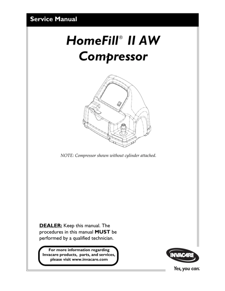 HomeFill® II AW Compressor HomeFill® II AW Compressor