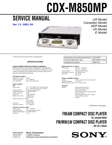 SERVICE MANUAL - Wiki Karat SERVICE MANUAL - Wiki Karat