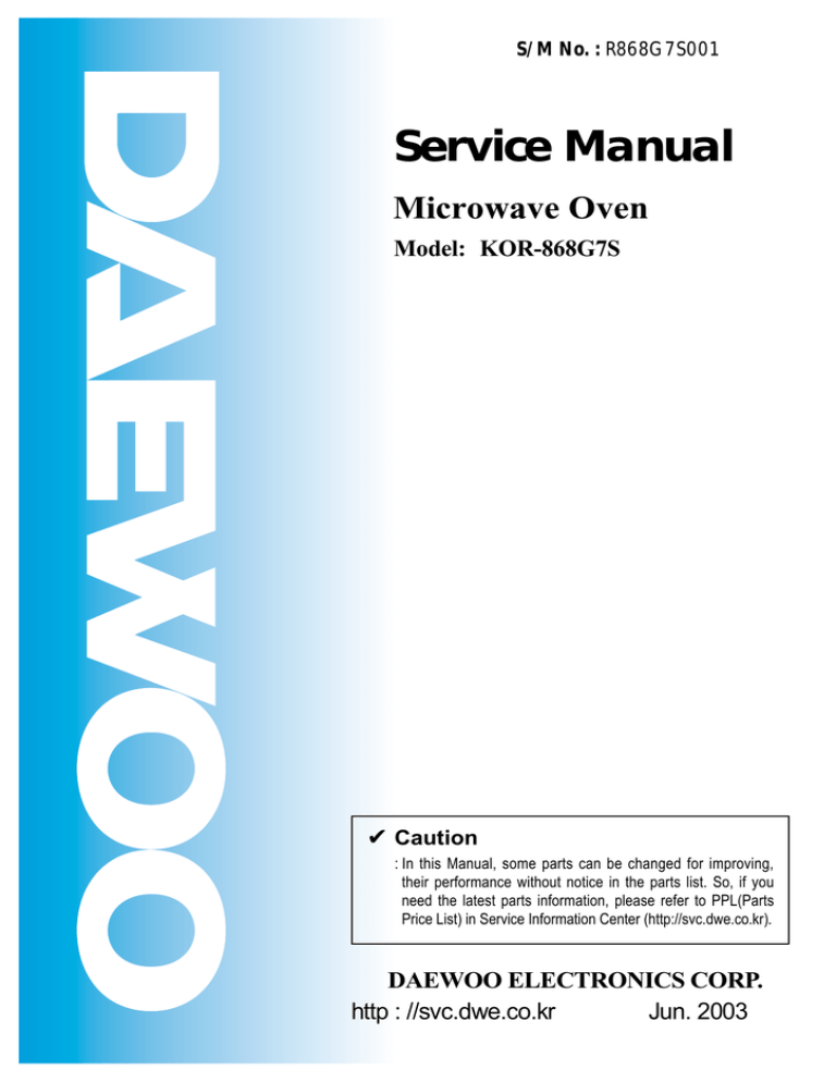 Service Manual Service Manual