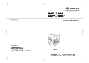 rgv_operation_manual - S & S Equipment Hire rgv_operation_manual - S & S Equipment Hire