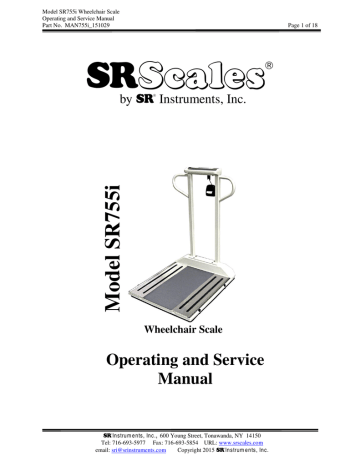 Manual - SR Instruments, Inc. Manual - SR Instruments, Inc.
