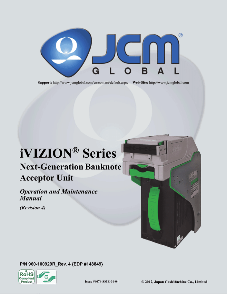 JCM i-vizion JCM i-vizion