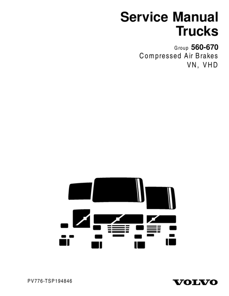 Compressed Air Brakes - Groups 00 Compressed Air Brakes - Groups 00