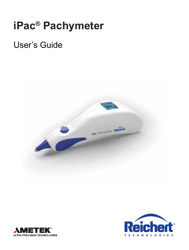 iPac® Pachymeter iPac® Pachymeter