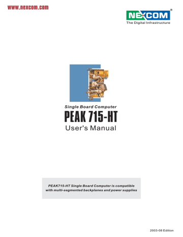 PEAK 715-HT | Manualzz