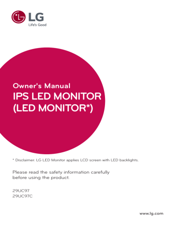 LG 29UC97C Owner's Manual | Manualzz LG 29UC97C Owner's Manual | Manualzz