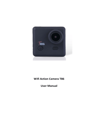 Wifi Action Camera T86 User Manual | Manualzz