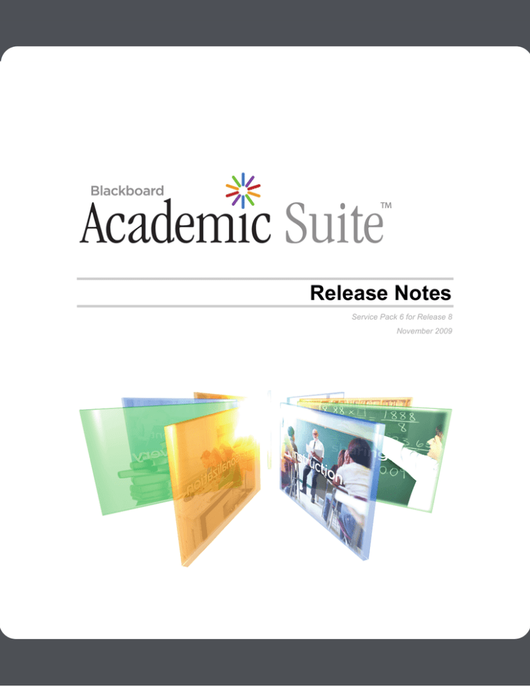 Release Notes Release Notes