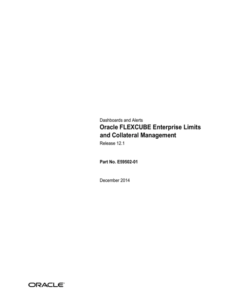 Dashboards and Alerts User Guide Dashboards and Alerts User Guide