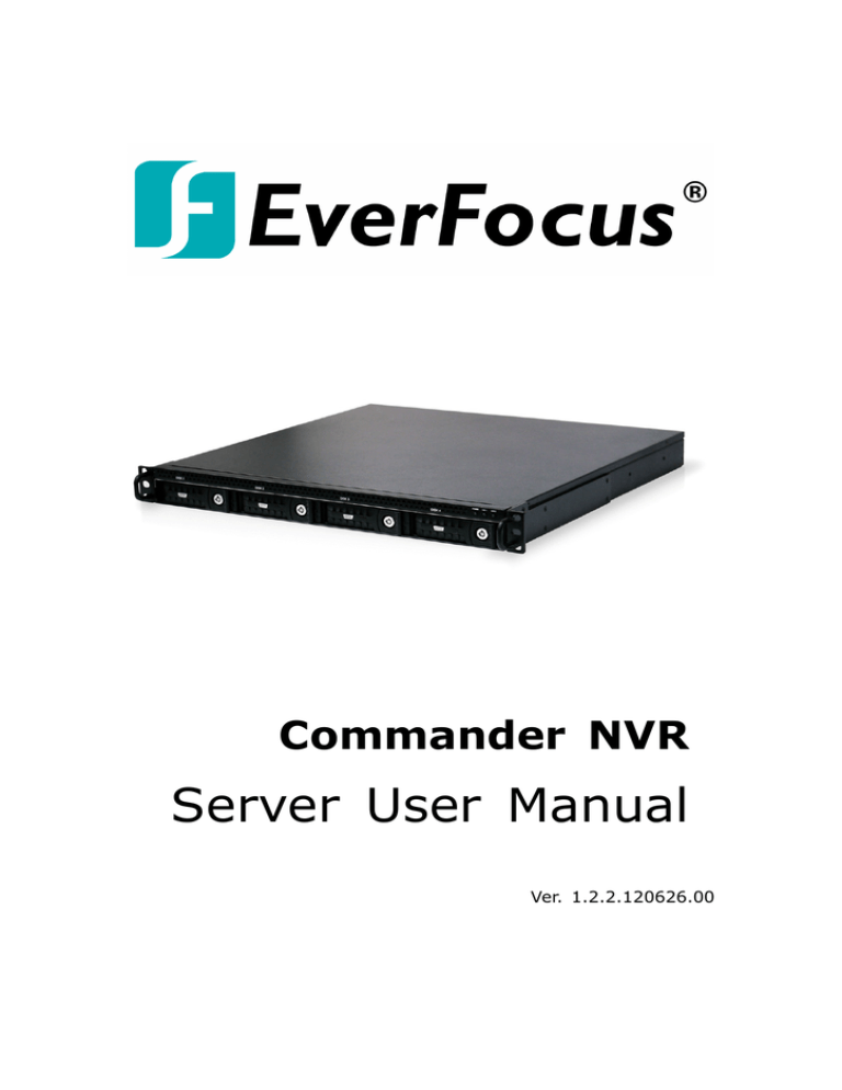 Server User Manual Server User Manual