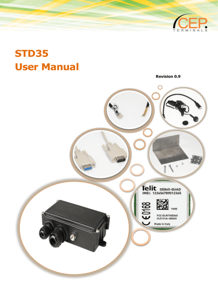 User manual STD35 User manual STD35