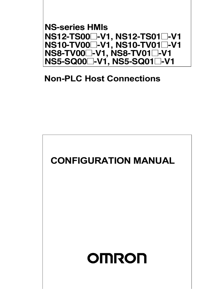 Host Connection Manual Host Connection Manual