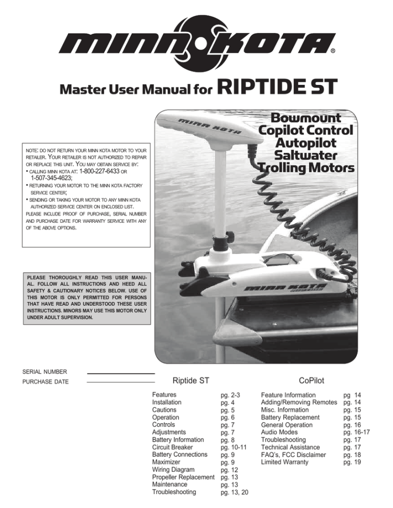 Owner`s Manual Owner`s Manual