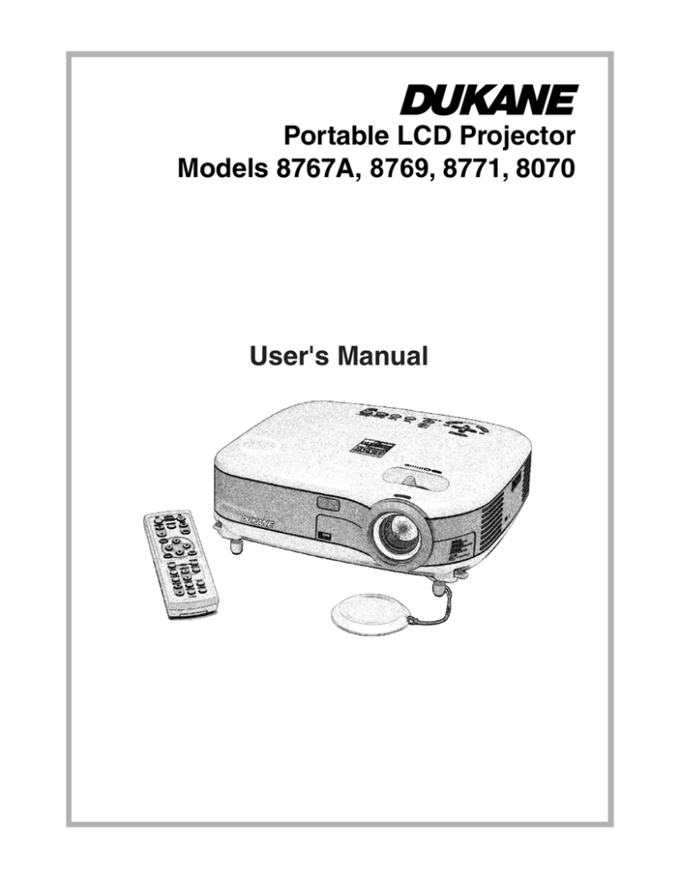 User Manual - Projector Central User Manual - Projector Central